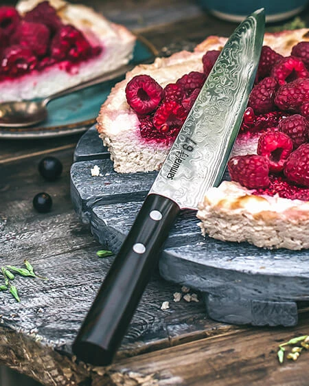 DAMASCUS67 Couteau Santoku | Samura – Image 3