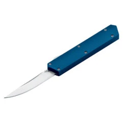 Couteau Automatique Kwaiken OTF Bleu Manche Aluminium Boker Plus
