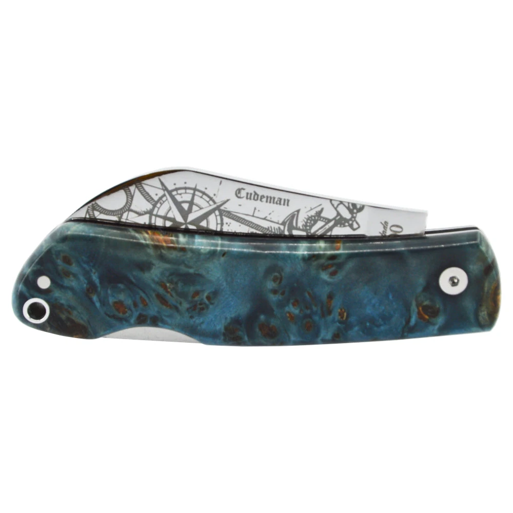 Couteau Automatique La Marinera Edition Limitée Manche Peuplier Cudeman