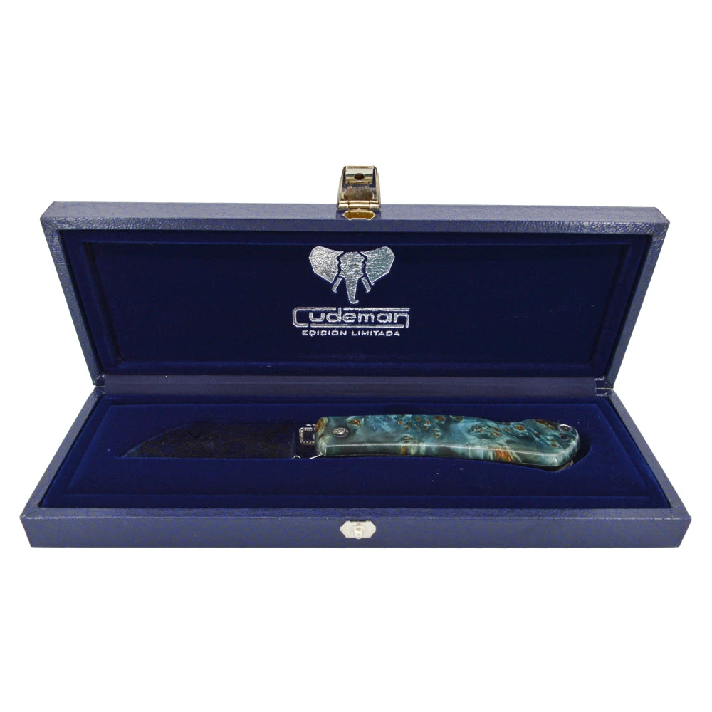 Couteau Automatique La Marinera Edition Limitée Manche Peuplier Cudeman – Image 4