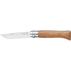 Couteau Pliant Français Tradition Lx Inox N°08 Chêne Manche Chêne Opinel