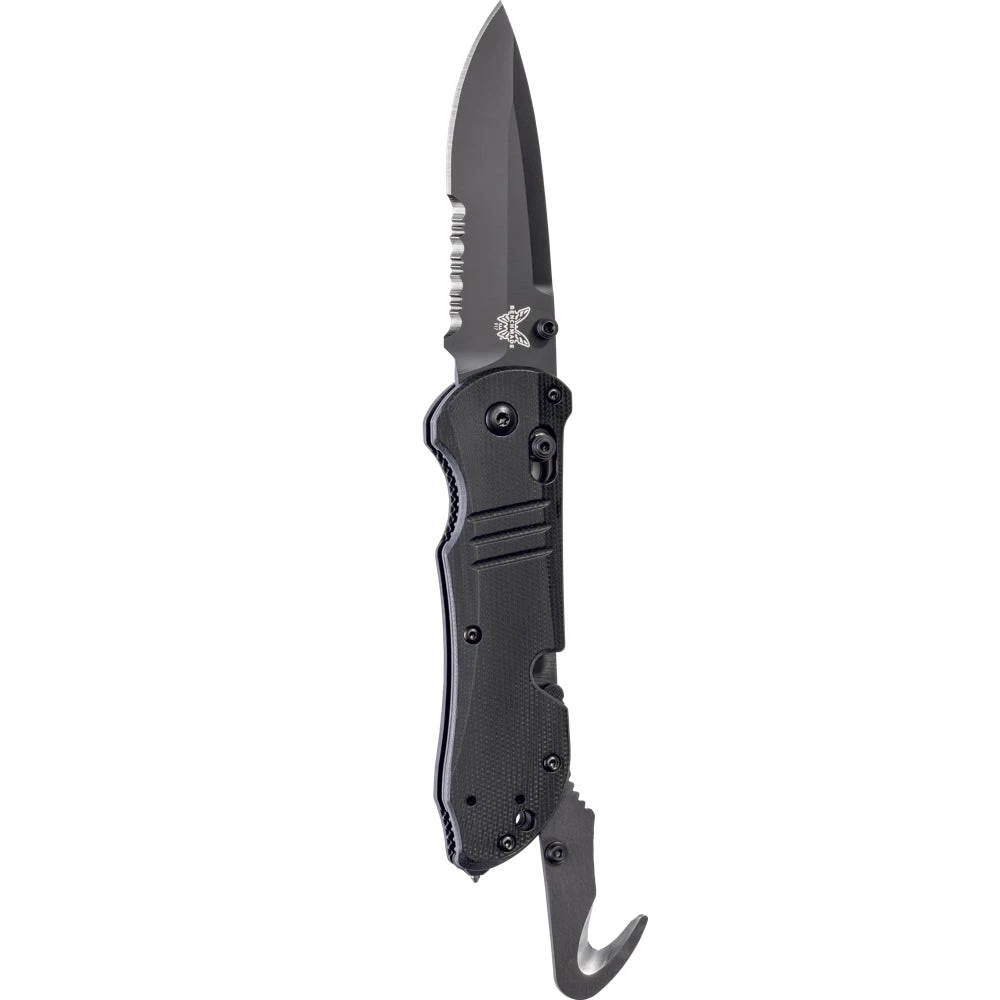 Couteau Pliant Multi-fonctions Tactical Triage Manche G10 Benchmade