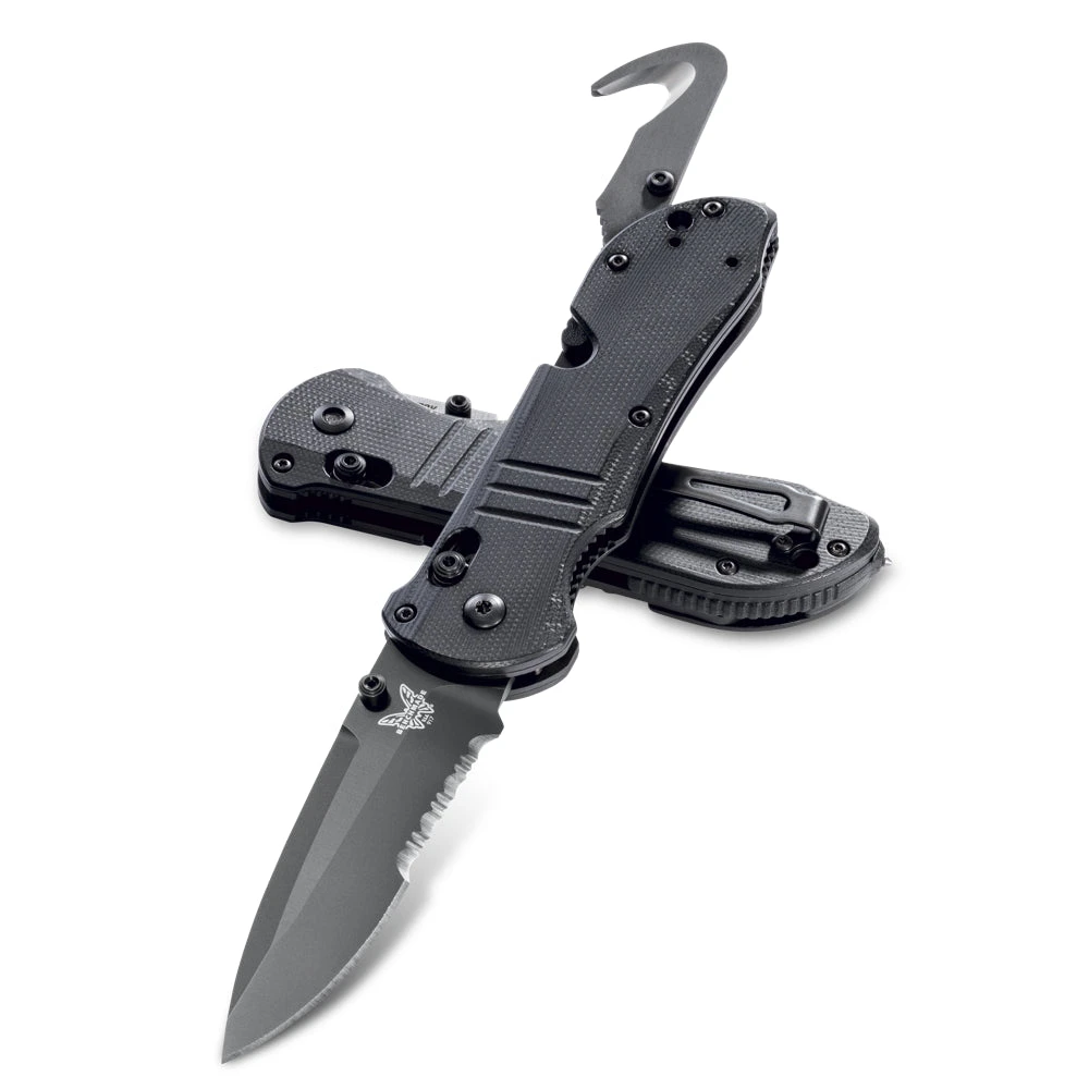 Couteau Pliant Multi-fonctions Tactical Triage Manche G10 Benchmade – Image 2