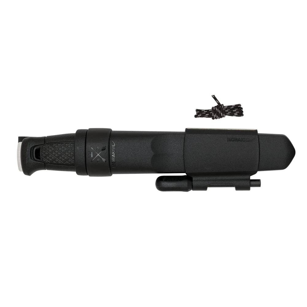Couteau De Chasse Garberg Avec Kit De Survie Noir Manche Polyamide Morakniv