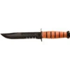 Couteau De Chasse USMC Mixte Manche Cuir Kabar
