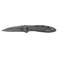 Couteau De Poche Leek Blackwash Manche Acier Inox 410 Kershaw