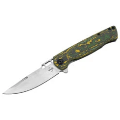 Couteau De Poche ME 109 Damast Manche Fibre De Carbone Boker Plus