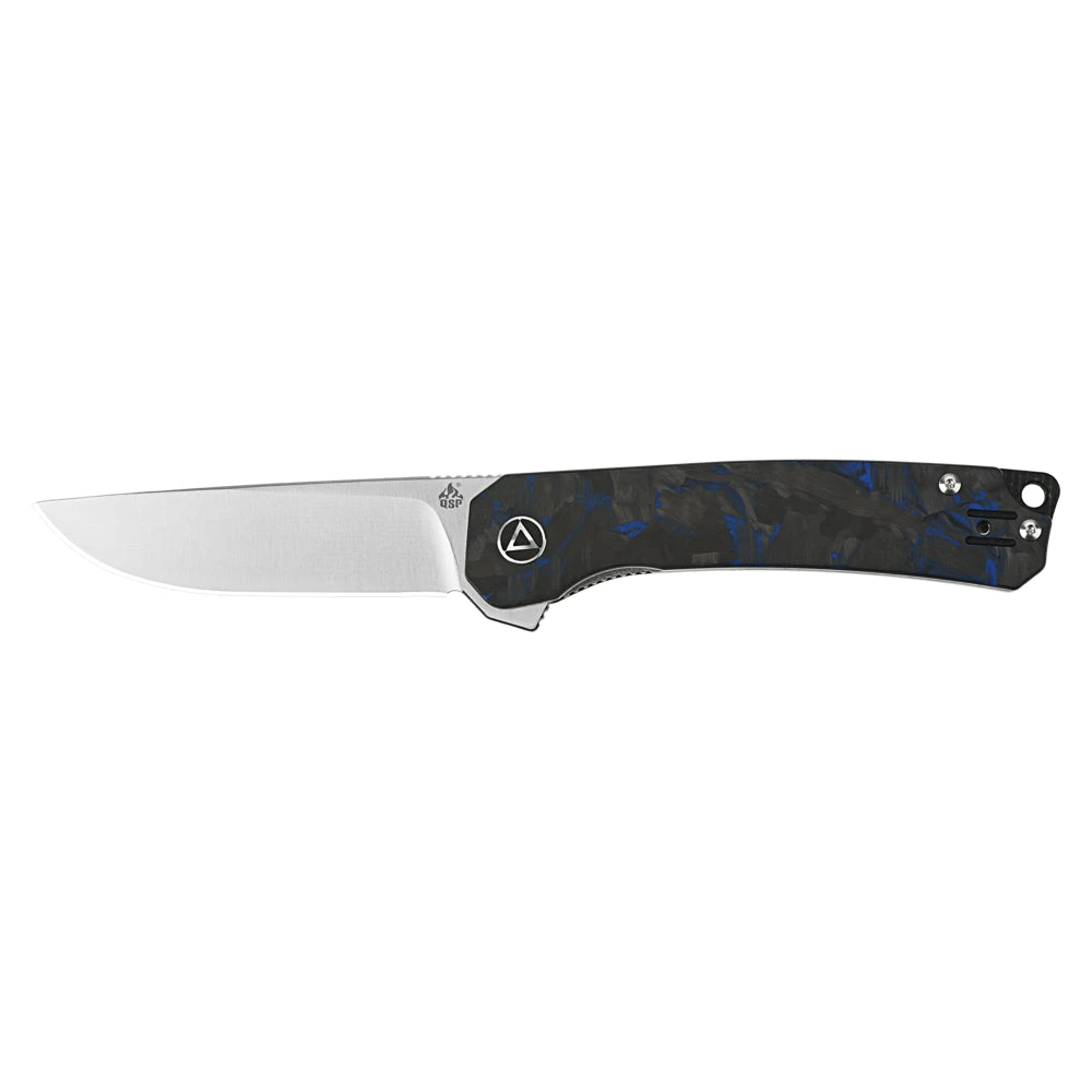 Couteau De Poche Osprey Shredded Manche G10/Carbone QSP