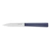 Couteau D'office Cranté N°313 Bleu Lame 100mm Manche Polymère Opinel