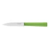 Couteau D'office Cranté N°313 Vert Lame 100mm Manche Polymère Opinel