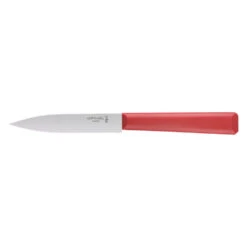 Couteau D'office N°312 Rouge Lame 100mm Manche Polymère Opinel