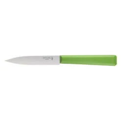 Couteau D'office N°312 Vert Lame 100mm Manche Polymère Opinel
