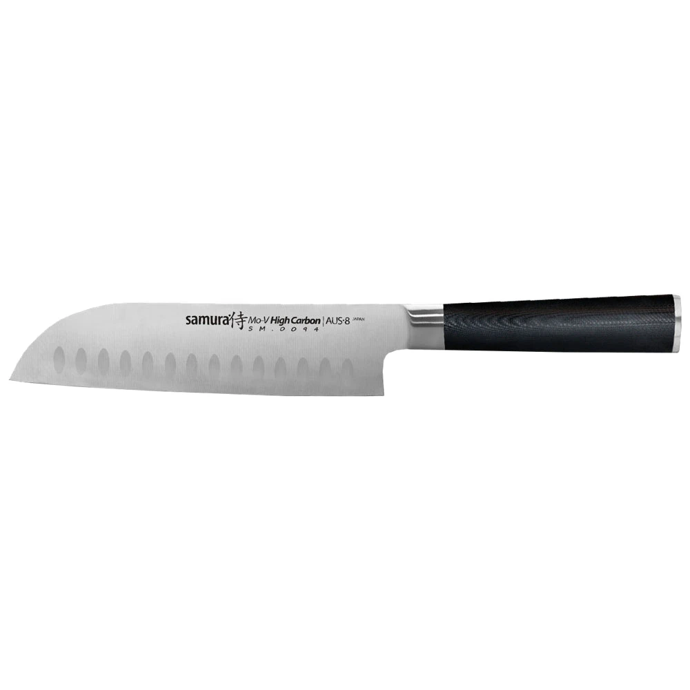 Santoku MO-V Manche G10 Samura
