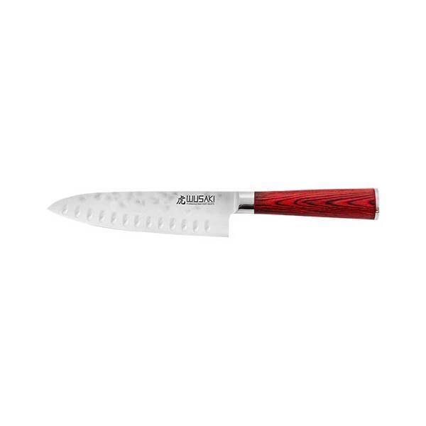 Couteau Santoku 170mm Pakka | WUSAKI