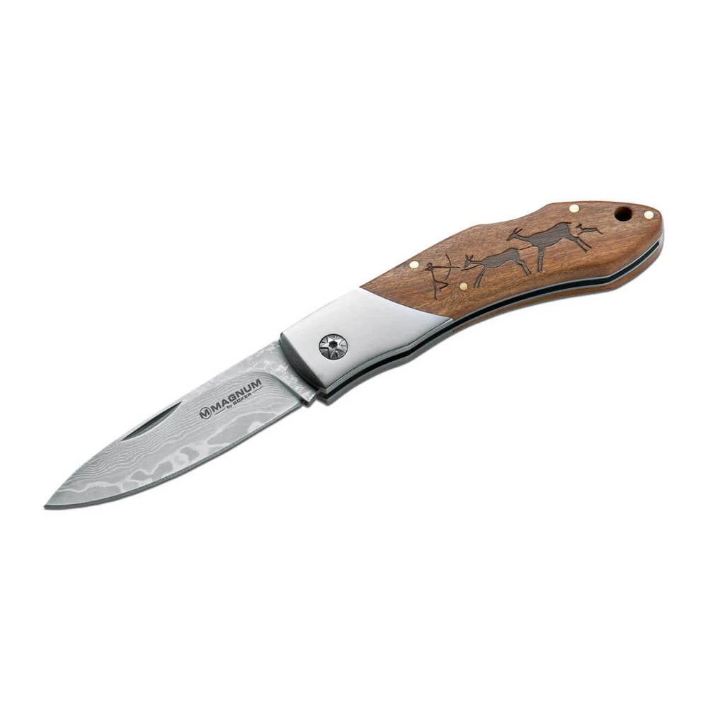 Böker Couteau De Poche Gravure Grotte Lascaux | Boker Magnum